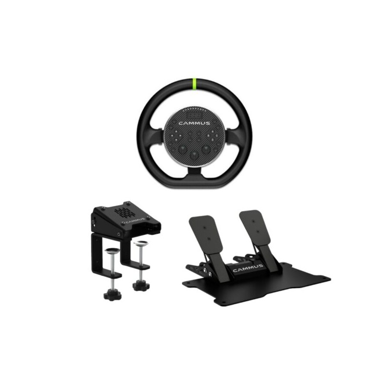 CAMMUS C5 ,SET CON MORSETTO DA TAVOLO CS5,PEDALI CP5
